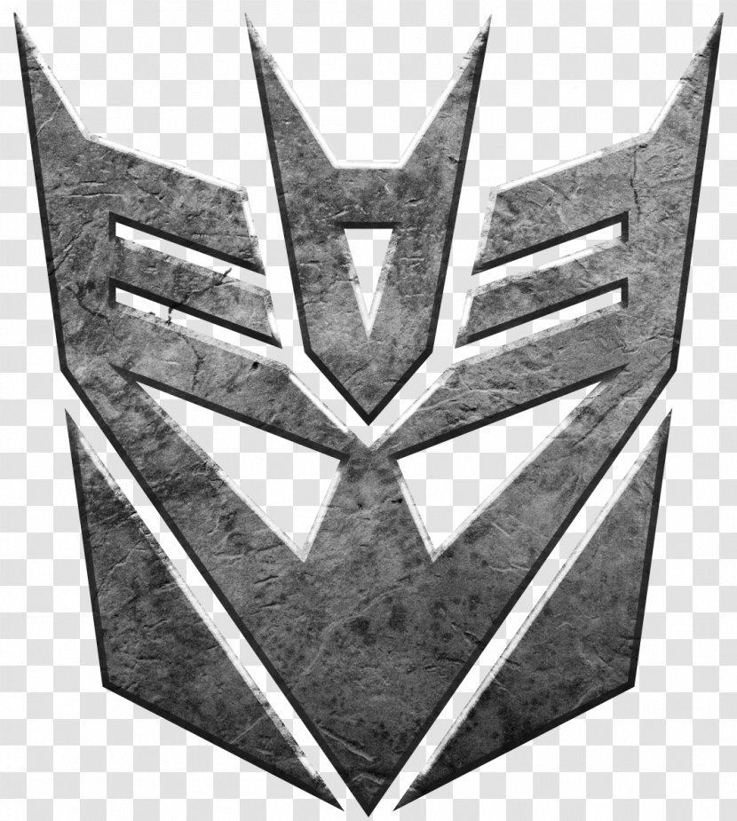 Decepticon Autobot Logo Transformers Megatron - Monochrome Photography - Axe Transparent PNG