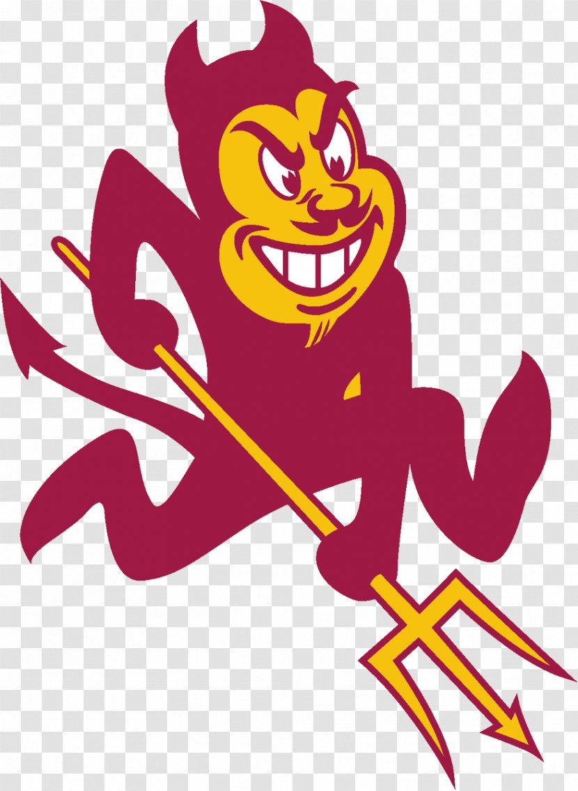 Arizona State Sun Devils Football University Men's Basketball Devil Stadium Women's - Tasmanian Looney Tunes Transparent PNG