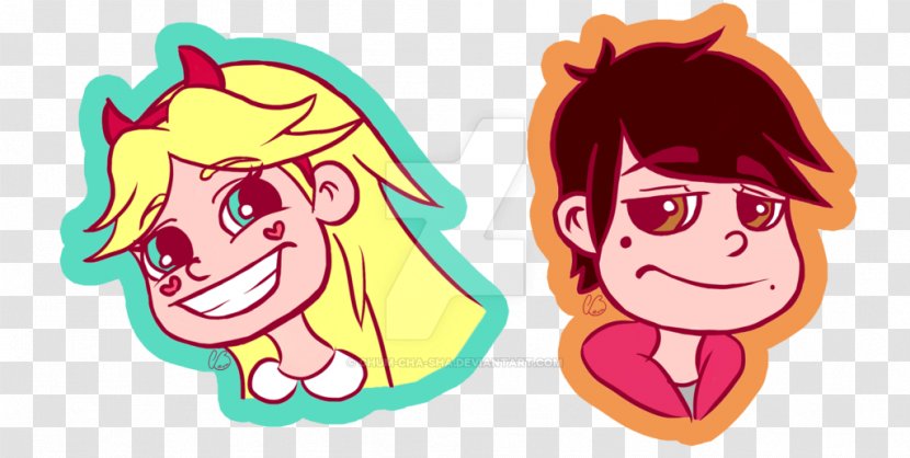 Sticker Decal Fan Art Evil Clip - Watercolor - Star Vs The Forces Of Transparent PNG