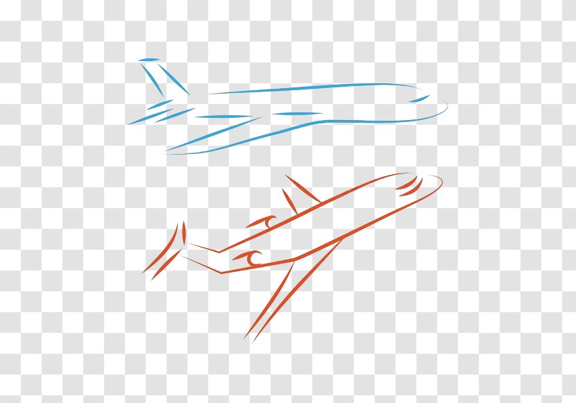 Airplane Flight Vector Graphics Image Drawing - Text Transparent PNG