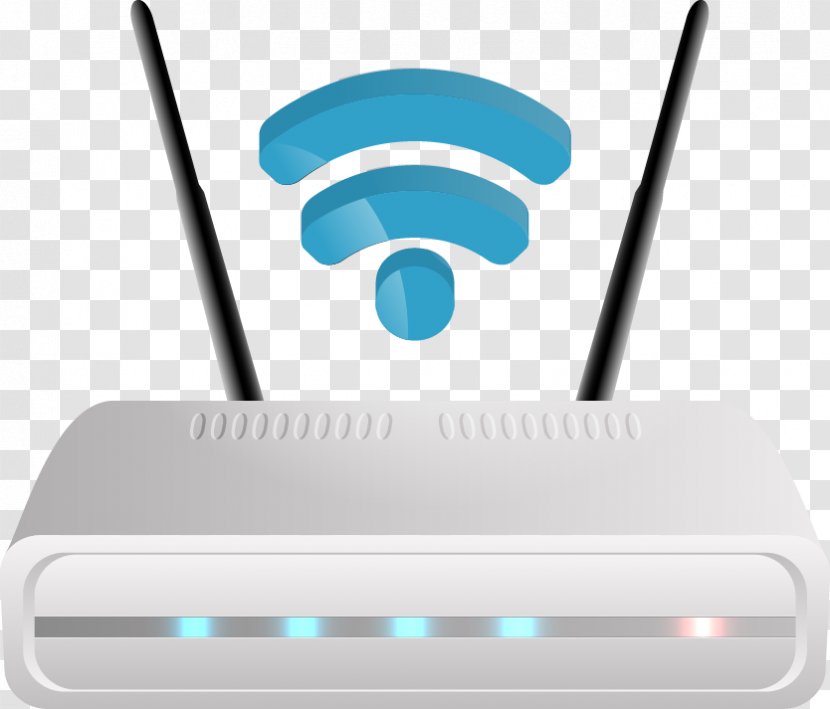 Wi-Fi Wireless Access Point Router Computer Network - Communication Protocol - Vector WiFi Transparent PNG