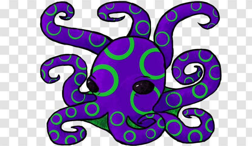 Octopus Animation Clip Art - Cephalopod Transparent PNG