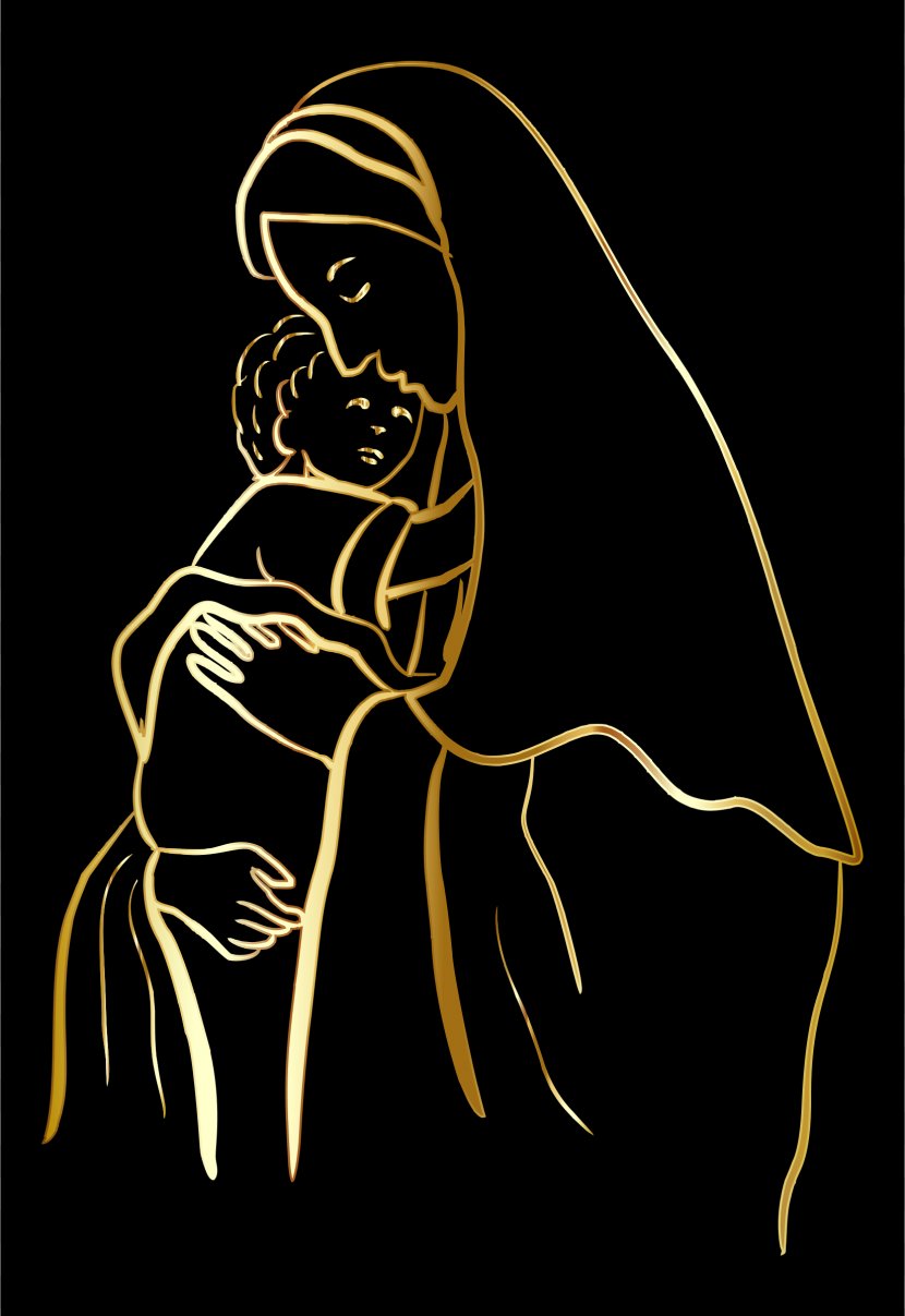 Child Jesus Madonna Theotokos Nativity Of Religion - Mary Transparent PNG