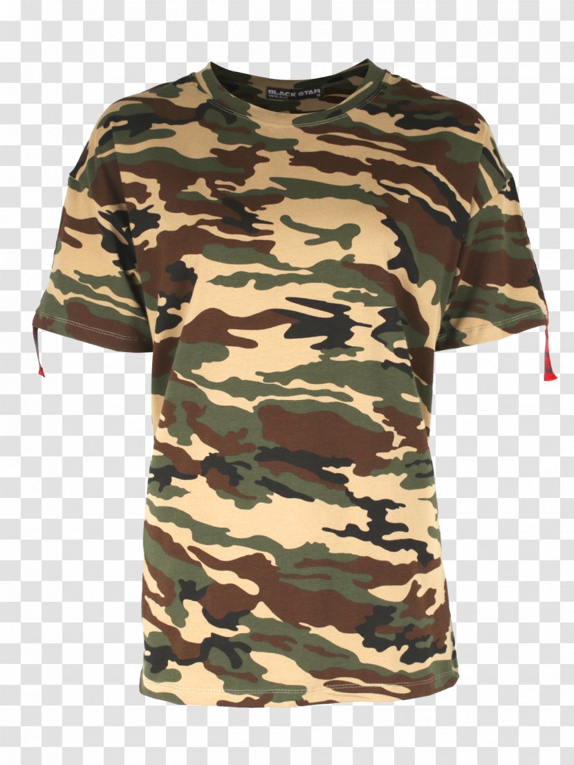 T-shirt Military Camouflage Textile Decal - Pants - Camo Transparent PNG