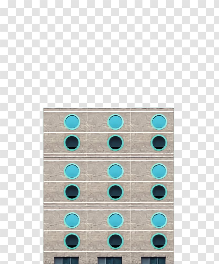 Turquoise Teal Pattern Rectangle - Beige - Furniture Transparent PNG