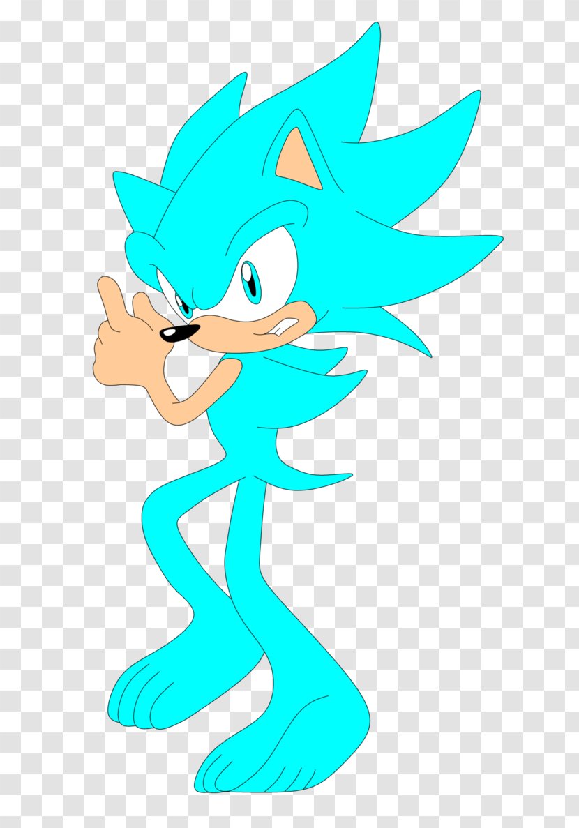 Sonic The Hedgehog 2 Super Line Art - Tail Transparent PNG