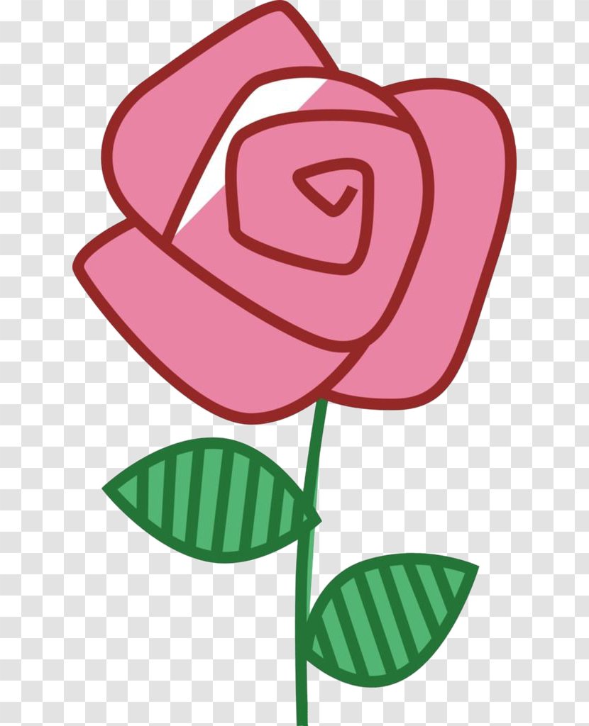 Clip Art Image Flower Illustration - Floral Design - Cartoon Rose Transparent PNG