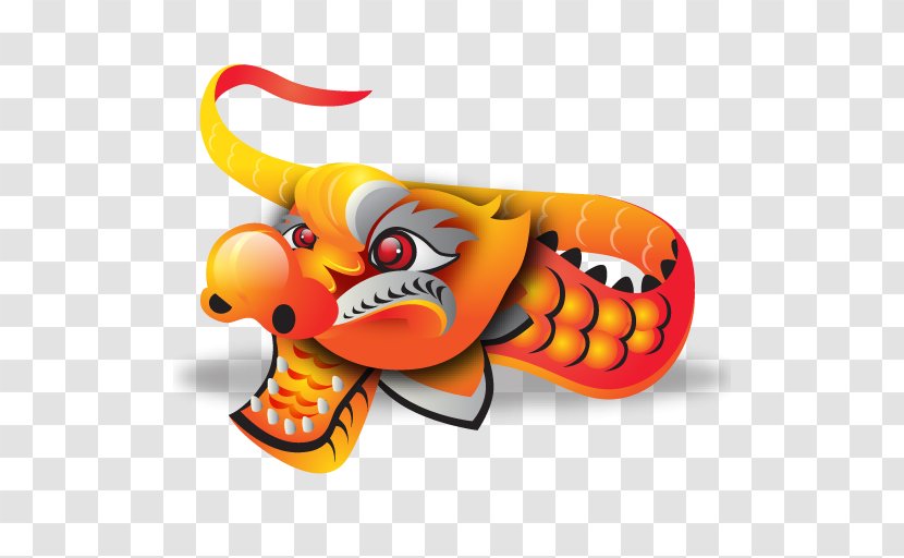 Chinese New Year Icon - Orange - Clipart Transparent PNG