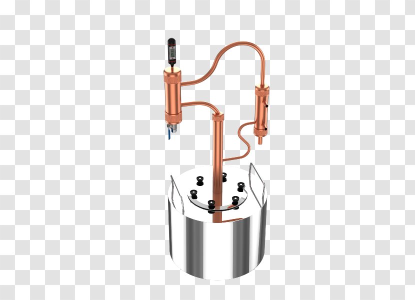 Samogonnyye Apparaty, Syrovarni, Avtoklavy Moonshine Distillation Domovar Alcoholic Drink - Cuprum Steel - Volume Transparent PNG