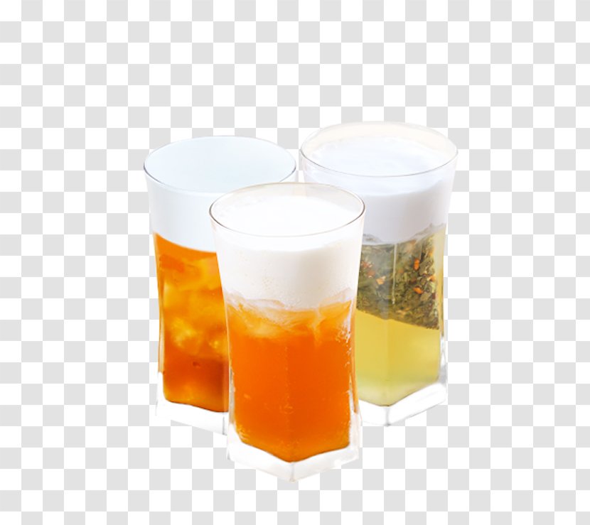 Tea Orange Drink Milk - Pint Us - Special Tribute Cover Material Transparent PNG