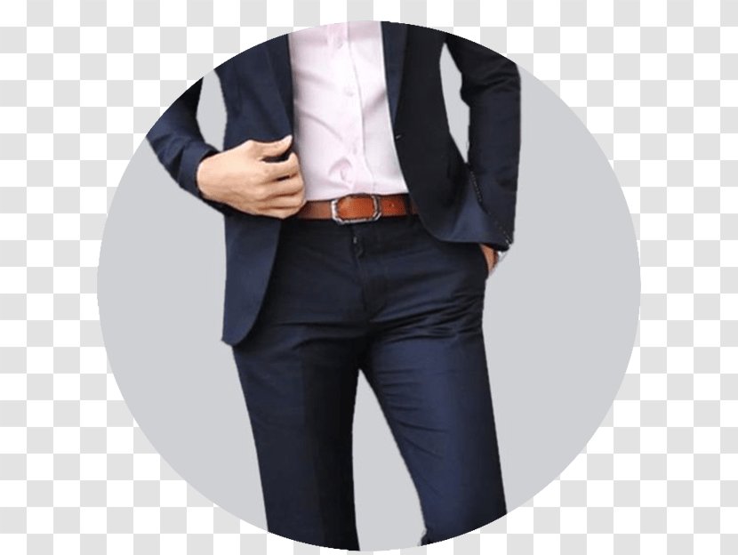 Suit Clothing Traje De Novio Navy Blue Belt - Shoulder Transparent PNG