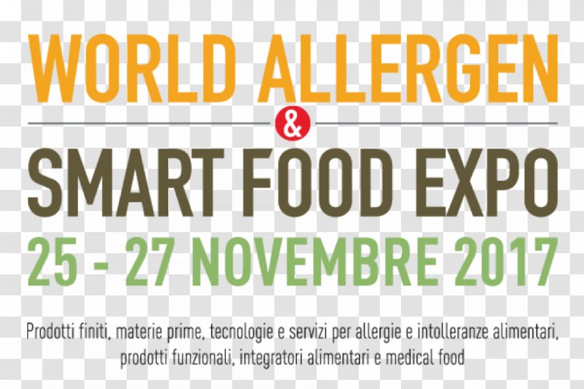 WORLD ALLERGEN & SMART FOOD EXPO Brand Logo Font Profile Tyrecenter - Fast Food Nutrition Transparent PNG