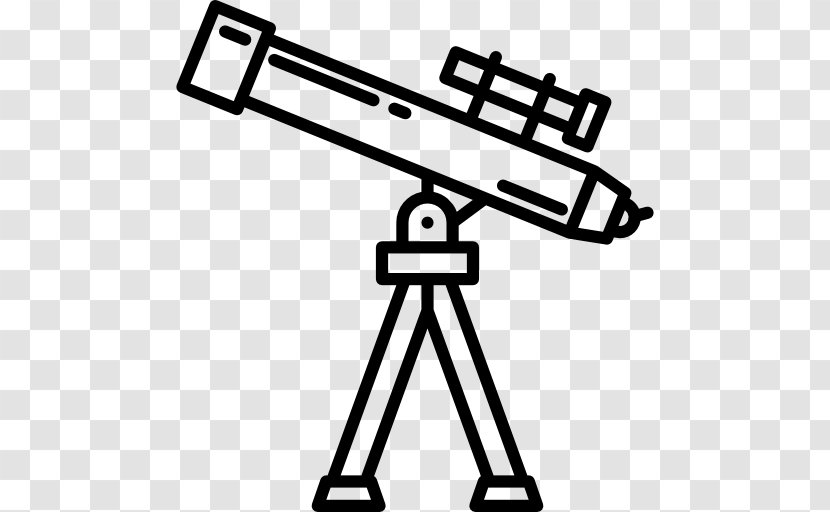 Astronomy - Black And White - Magnifying Glass Transparent PNG