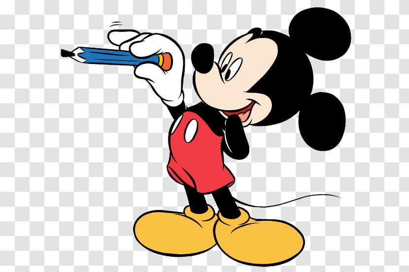 Mickey Mouse Minnie The Walt Disney Company Clip Art - Frame - Written Transparent PNG