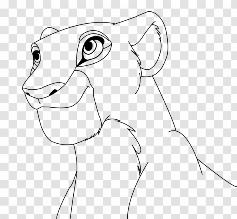 Whiskers Drawing Line Art Sketch - Tree - Nala Base Transparent PNG