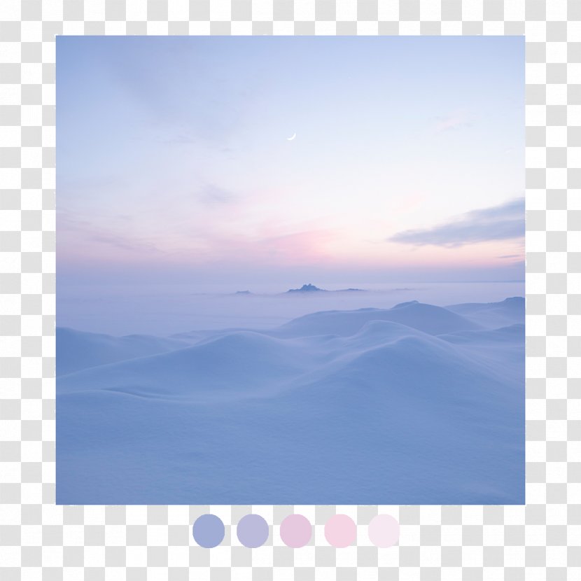 Color Scheme Landscape Blue Palette - Fell - Design Transparent PNG