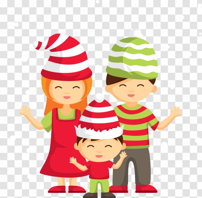 Christmas Tree Family - Ornament - Vector Transparent PNG
