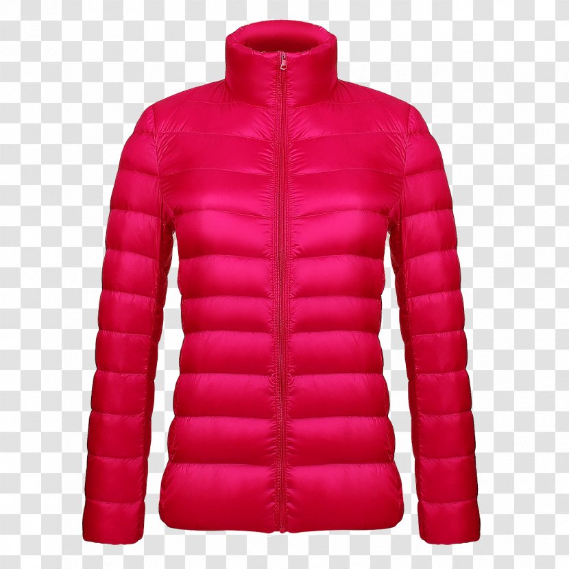 Magenta Jacket Neck - Material Taobao Transparent PNG