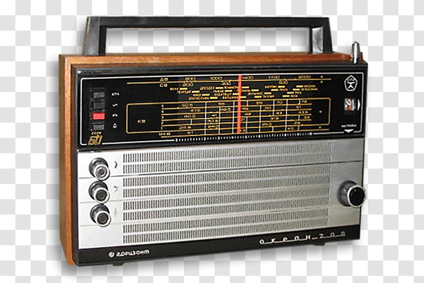Radio Receiver FM Broadcasting Art Mass Media - Electronic Instrument Transparent PNG