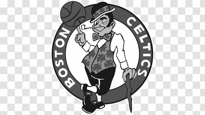 Boston Celtics NBA Cleveland Cavaliers Milwaukee Bucks - Black And White - Nba Transparent PNG