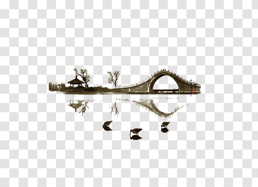 Photography Art Chinese Painting Pictorialism - Photographer - Bridge Transparent PNG