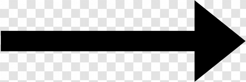 White Brand Pattern - Monochrome - Arrow Right Transparent PNG