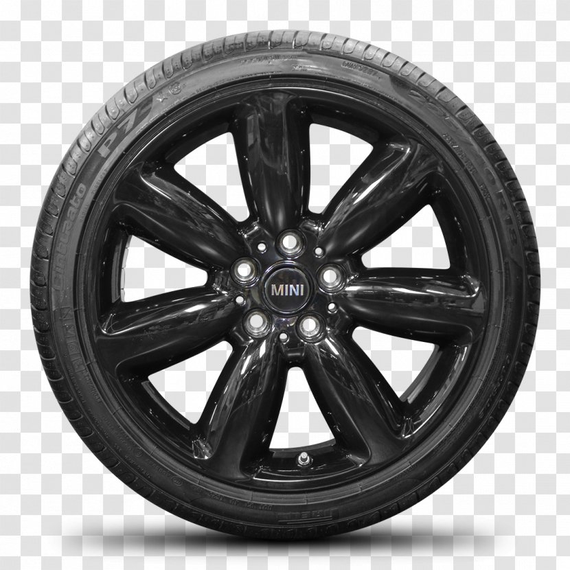 Alloy Wheel Mini Clubman Tire Car - Tire-pressure Gauge Transparent PNG