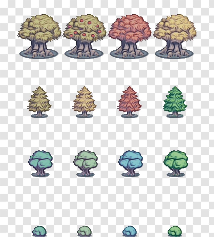 Pine Family - Wet Ink Transparent PNG