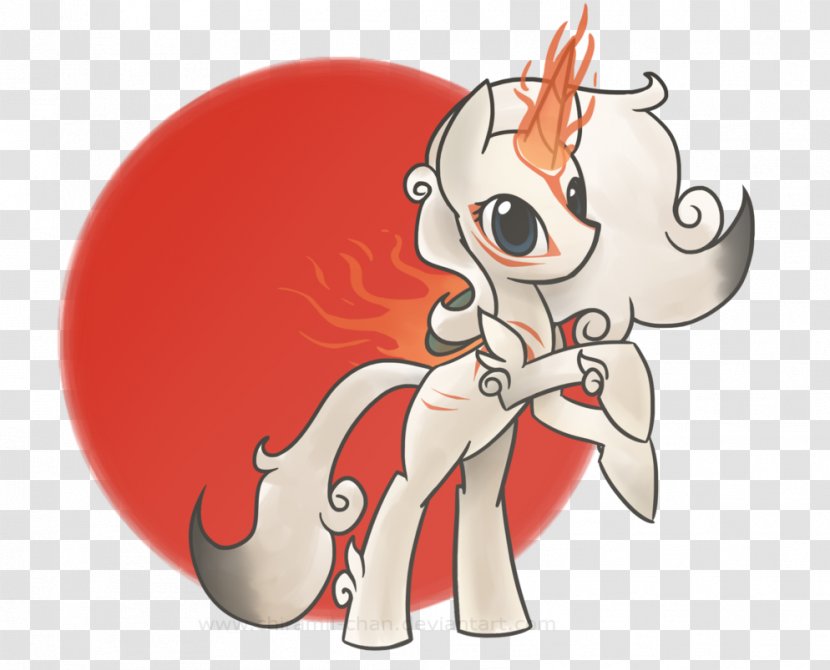 Pony Ōkami PlayStation 2 Amaterasu Applejack - Heart - Oportunity Transparent PNG