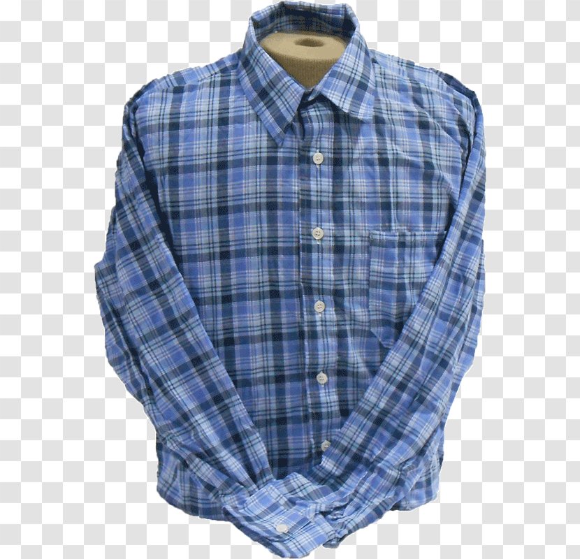 Dress Shirt Tartan Sleeve Button Barnes & Noble Transparent PNG