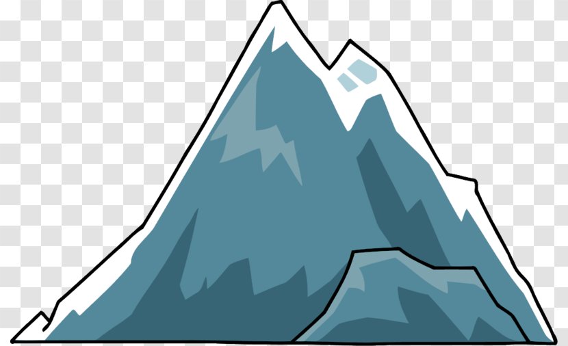 Mountain Clip Art - Landform - Iceberg Cartoon Transparent PNG