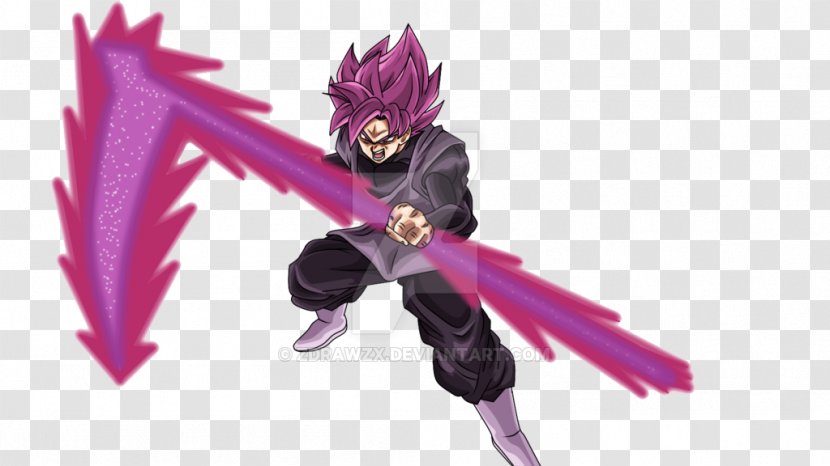 Goku Black Drawing Super Saiyan - Frame Transparent PNG
