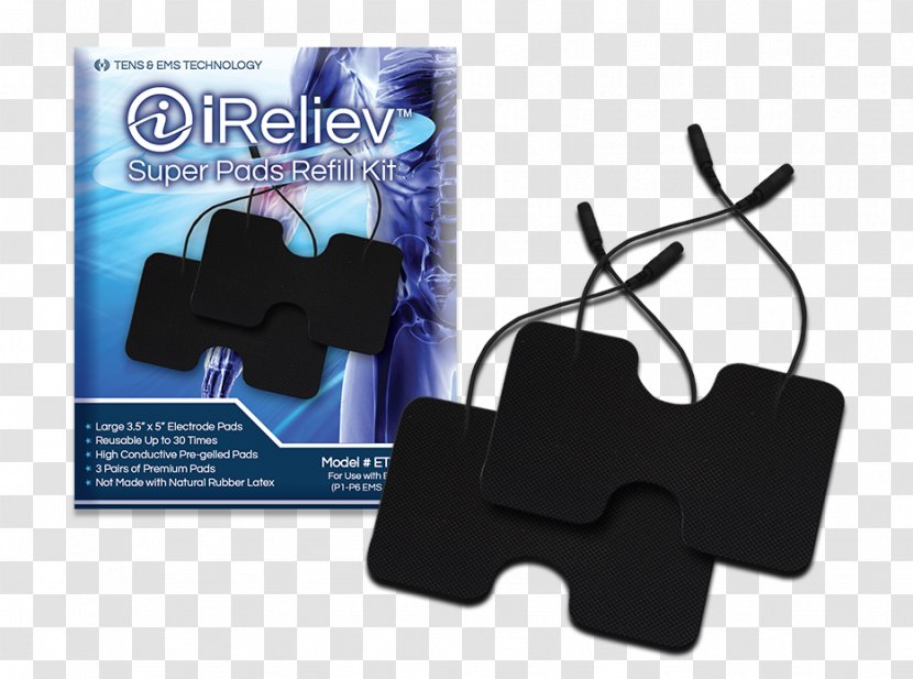 Electrode IReliev Products Brand - Ireliev - Longevity Transparent PNG