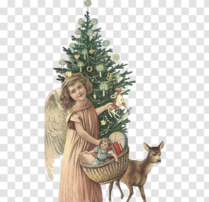 Christmas Tree Ornament Day Angel Weihnachtsengel - Victorian Transparent PNG