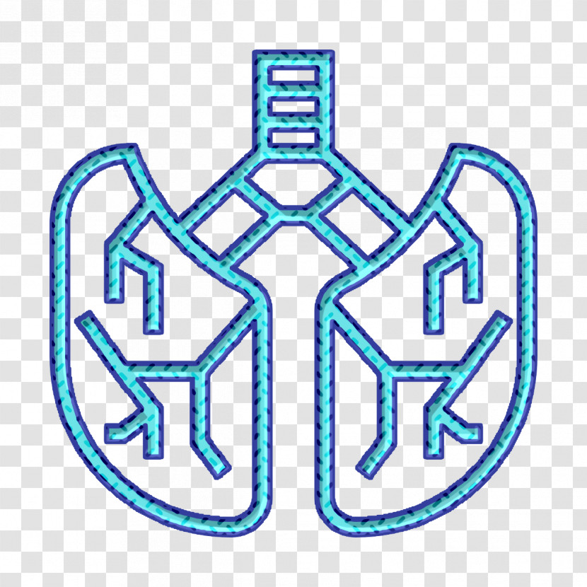 Lungs Icon Human Organs Icon Lung Icon Transparent PNG