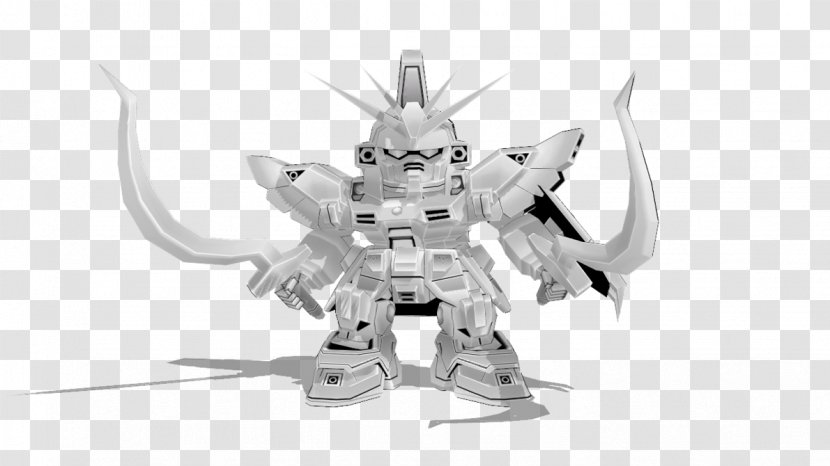 Figurine White Legendary Creature - Animal Figure - Gundam Sd Transparent PNG