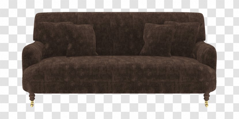 Couch Sofa Bed Chair Futon Furniture - Small Chocolate Brown Living Room Design Ideas Transparent PNG