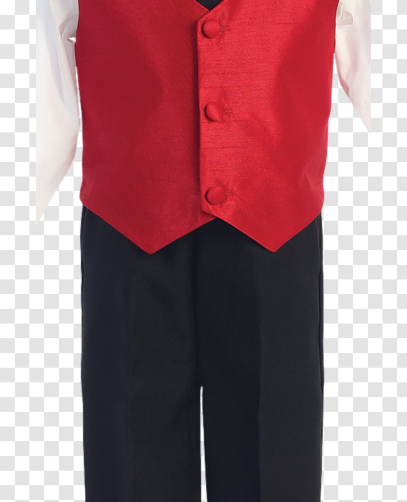Formal Wear Tuxedo Little Black Dress Waistcoat - Necktie - Red Undershirt Transparent PNG