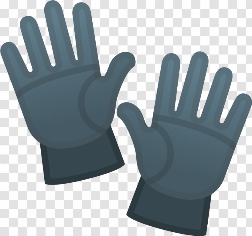Rubber Glove - Emoji - Thumb Sports Equipment Transparent PNG