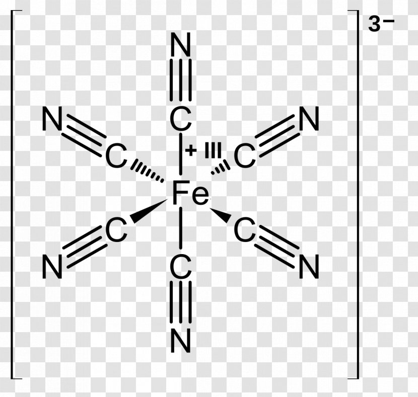 Potassium Ferricyanide Prussian Blue Iron - Silhouette - Cofe Transparent PNG