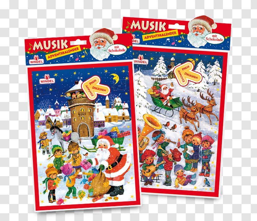 Santa Claus Advent Calendars Christmas Père Noël - Watercolor Transparent PNG