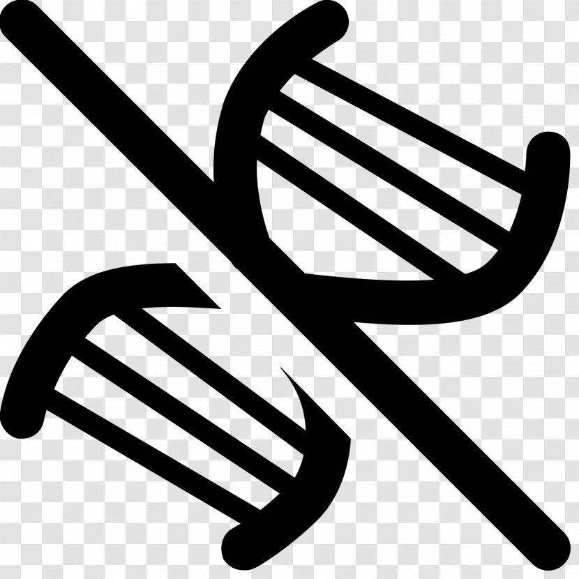 Nucleic Acid Double Helix DNA Genetics - Hand - Black And White Transparent PNG