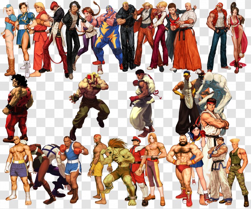 Street Fighter IV II: The World Warrior III V - Fighting Game - King Of Fighters Transparent PNG