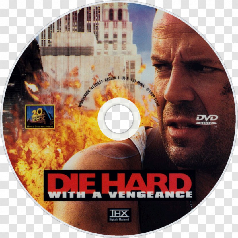 Die Hard With A Vengeance DVD Trilogy Film Series - 2 - Dvd Cover Transparent PNG