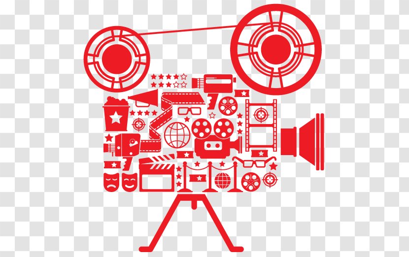Cinematography Film Wall Decal - Brand - Movie Camera Transparent PNG