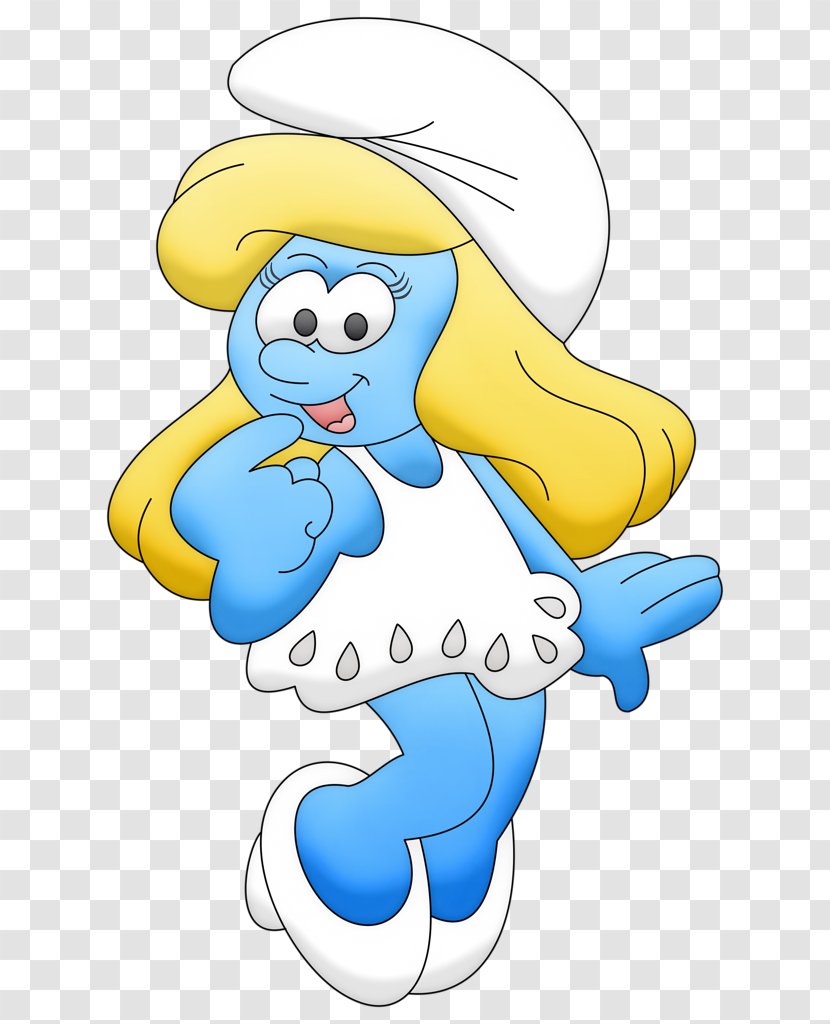 Smurfette Hefty Smurf Gargamel Handy Cartoon - Smurfs Clipart Transparent PNG