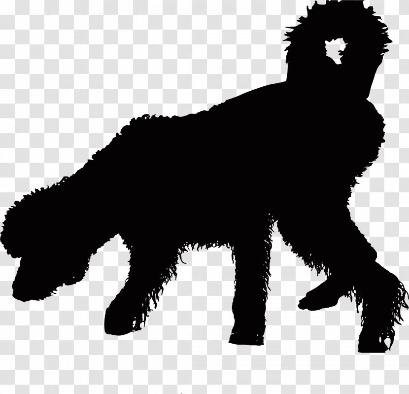 Old English Sheepdog Puppy Silhouette Clip Art - Primate - Koala Transparent PNG