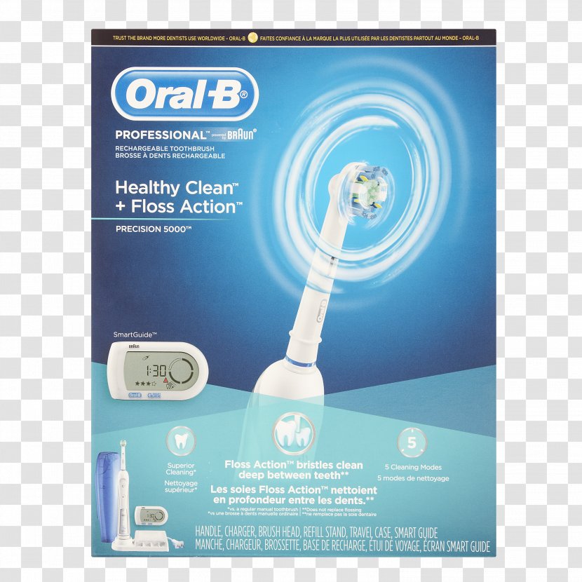 Electric Toothbrush Oral-B SmartSeries 5000 Vitality - Flower Transparent PNG