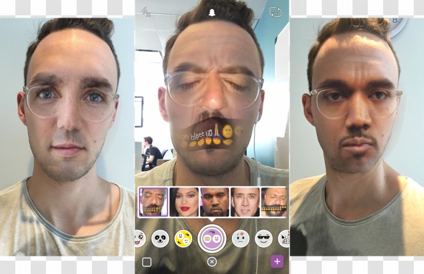 Snapchat Face Snap Inc. Selfie - Head Transparent PNG