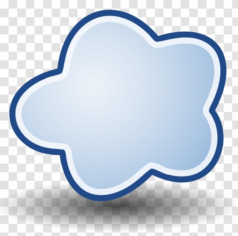 Cloud Computing Desktop Wallpaper Clip Art - Internet - A Bank Of Clouds Transparent PNG